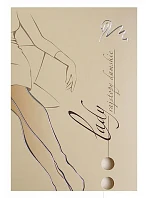 Dámske teplejšie pančuchy U88.000 Beige - Wola Lady