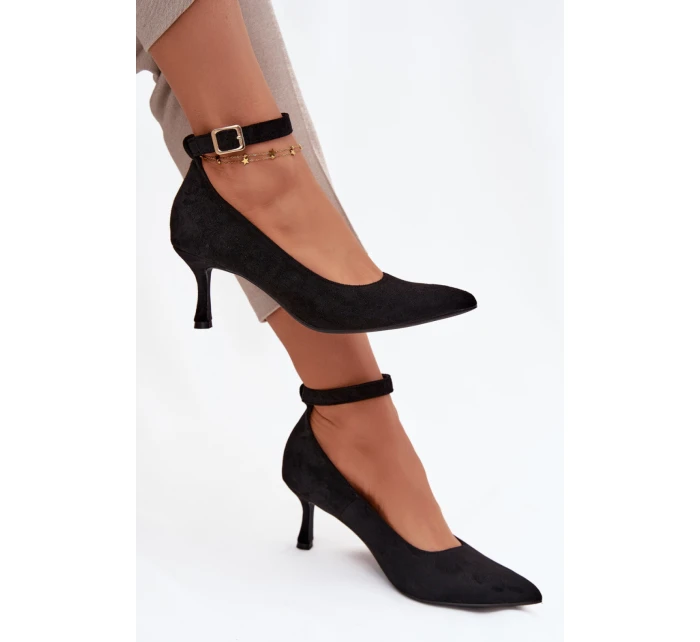 Lodičky s ihlovým podpätkom model 221169 Krok vo veľkom štýle