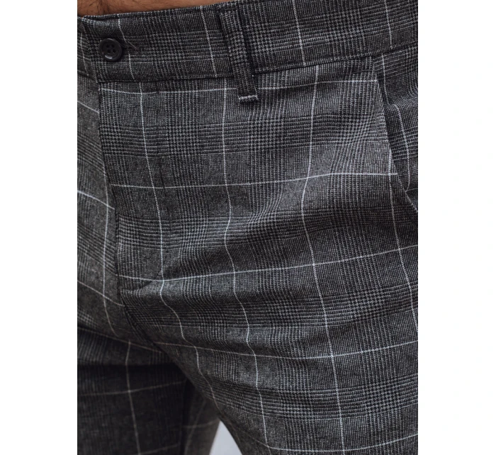 Pánské ležérní tmavě šedé kalhoty Dstreet model 21977266 - FashionStreet