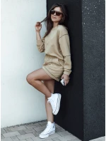Dámská tepláková souprava beige Dstreet model 21978449 - FashionStreet