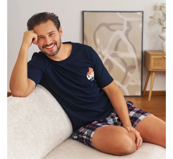 Pánske pyžamo 7201 modré - Doctornap Pánske pyžamo 7201 modré - Doctornap