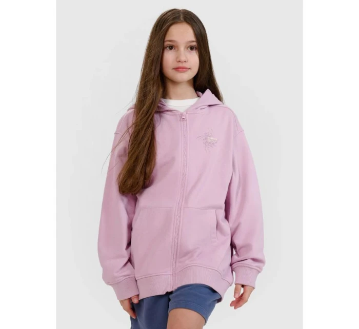 Dívčí mikina s kapucí model 21435764 - 4F