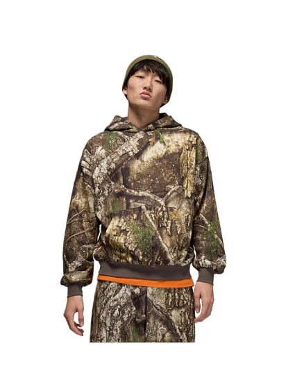 Pánska mikina Air Jordan Brooklyn Realtree Fleece Hoodie Medium Olive - HV1860-222