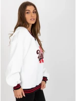 Bluza EM BL model 18502857 biały - FPrice Bluza EM BL model 18502857 biały - FPrice