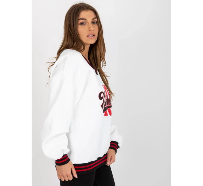 Bluza EM BL model 18502857 biały - FPrice Bluza EM BL model 18502857 biały - FPrice