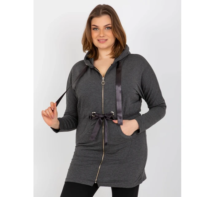 Dámska mikina EM BL HW 20 464.02P tmavo šedá - FPrice Dámska mikina EM BL HW 20 464.02P tmavo šedá - FPrice