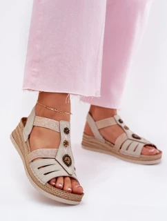 Model topánok na podpätku 215013 Krok v štýle