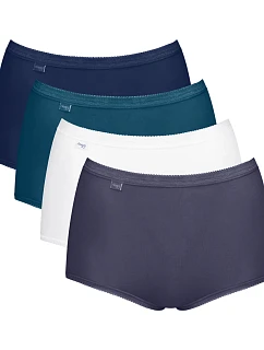 Dámske nohavičky Basic+ Maxi C4P – White / Blue – bielo-modré PW01 – SLOGGI
