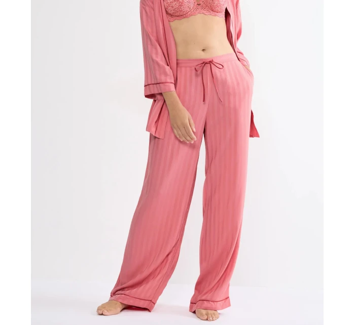 Amourette Jacquard Trousers - RED - TRIUMPH RED - TRIUMPH