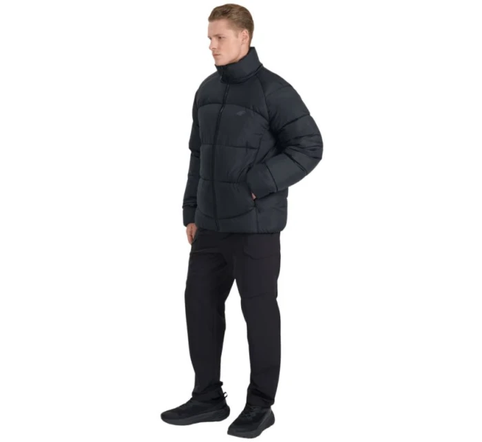 Pánska páperová bunda 4F M0707 deep black 4FRAW25TDJAM0707 20S pánska Pánska páperová bunda 4F M0707 deep black 4FRAW25TDJAM0707 20S pánska