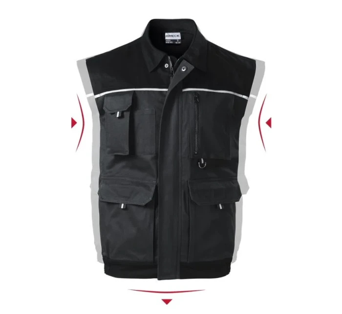 M  šedá pánská vesta model 19384226 - Rimeck