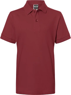 JN Dětské piqué polo 02.0 wine model 22436470 - Daiber