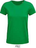 SOL'S Crusader Women Dámske tričko z bio bavlny 25.3581 kelly green