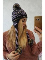 Kostkovaná čepice model 18751491 - K-Fashion