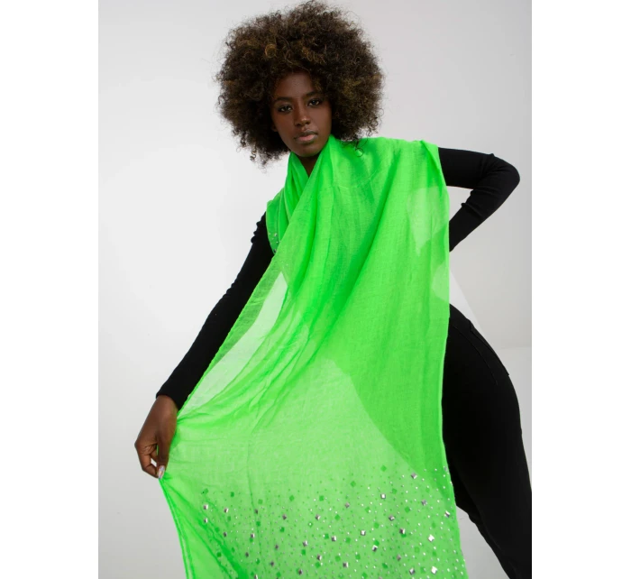 Dámska šatka AT CH LA12813 fluo green