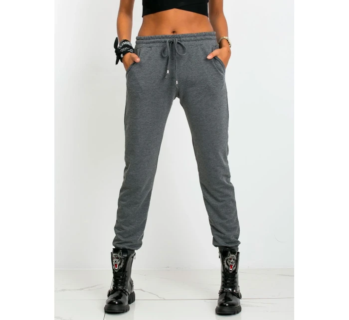 Tepláky RV DR 5040.09X tmavo šedá