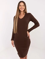 RV SK šaty A1050.08 tmavohnedé