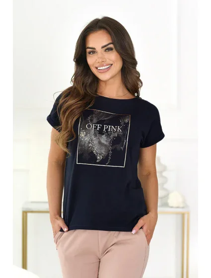 model 21194983 BLOUSE - OFF PINK