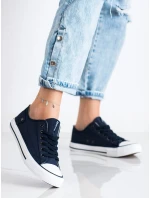 Originální tenisky modré dámské bez podpatku Originální tenisky modré dámské bez podpatku