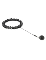 HMS HHW01 obruč s výstupkami a závažiami čierna HMS HHW01 obruč s výstupkami a závažiami čierna