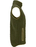 Fleece Vest Men Pánská fleecová vesta Sherpa "TwoTone" moss green model 22453581 - James Harvest