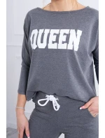 Queen model 18748101 sada grafit - K-Fashion