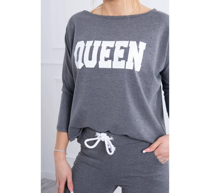 Queen model 18748101 sada grafit - K-Fashion
