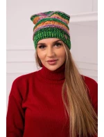 Fleecová čepice Patrycja K254 model 18752125 neonová - K-Fashion