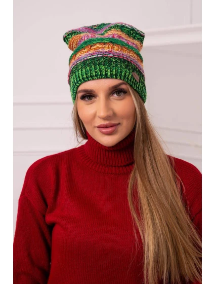 Fleecová čepice Patrycja K254 model 18752125 neonová - K-Fashion