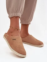 Dámske papuče Domáca obuv Inblu CS000045 Camel