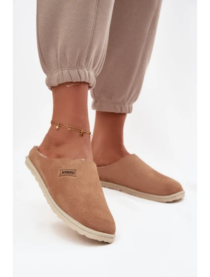 Dámské pantofle Domácí obuv model 21714535 Camel - Inblu