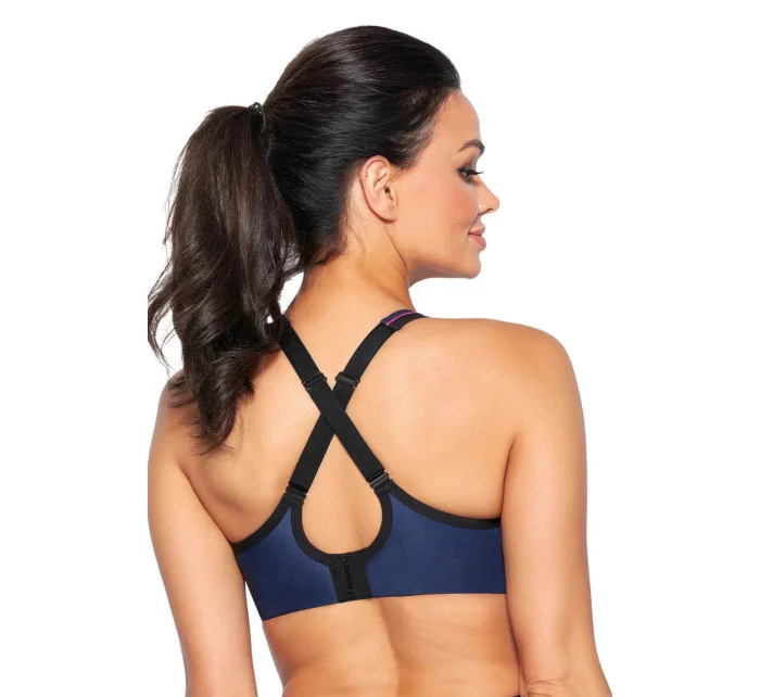 Dámska športová podprsenka DINA NAVY BLUE - Ava