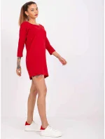 Dámska tunika TW TU 1021.22X Červená - FPrice Dámska tunika TW TU 1021.22X Červená - FPrice