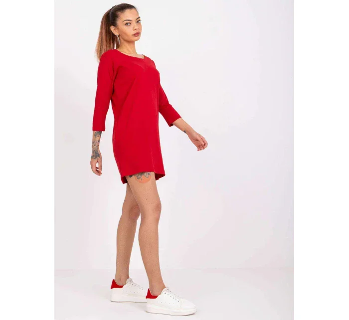 Dámska tunika TW TU 1021.22X Červená - FPrice Dámska tunika TW TU 1021.22X Červená - FPrice