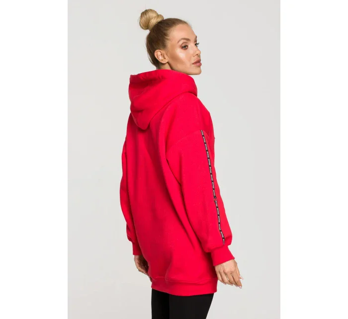 Dámská mikina model 19358956 červená Made Of Emotion - Moe