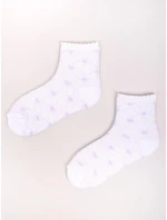 YOCLUB SKL-0014 Čipkované ponožky 0-9 mesiacov