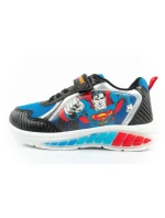 Leomil Detská športová obuv Tenisky pre chlapcov Superman LED