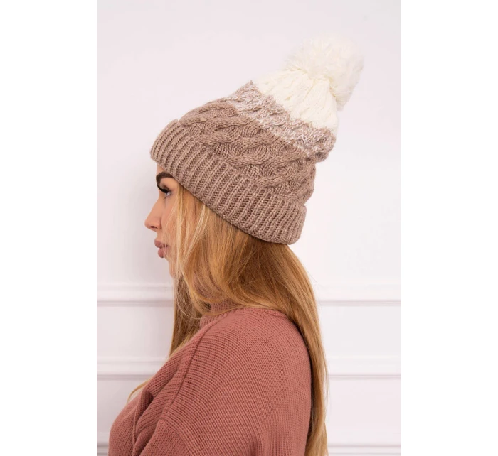 Fleecová čepice model 18749993 - K-Fashion Fleecová čepice model 18749993 - K-Fashion