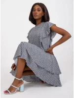 Sukienka CHA SK ciemny niebieski model 21091665 - FPrice Sukienka CHA SK ciemny niebieski model 21091665 - FPrice