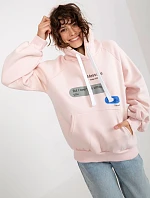 Mikina EM BL 718.39P svetlo ružová