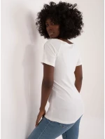 Bluzka PM BZ model 19529596 ecru - FPrice Bluzka PM BZ model 19529596 ecru - FPrice