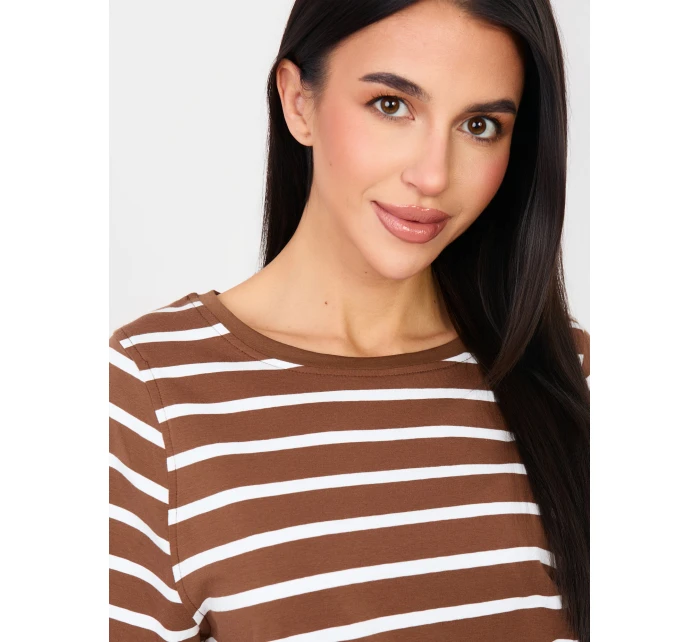 Tričko RV TS A1087.74 svetlohnedé