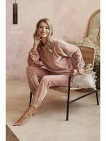 Dámská tepláková souprava Belle 01 béžová  model 19446199 - Taro