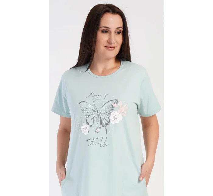 Dámske šaty s krátkym rukávom Butterfly Dámske šaty s krátkym rukávom Butterfly