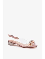 Sandále na podpätku model 213938 Krok vo veľkom štýle Sandále na podpätku model 213938 Krok vo veľkom štýle