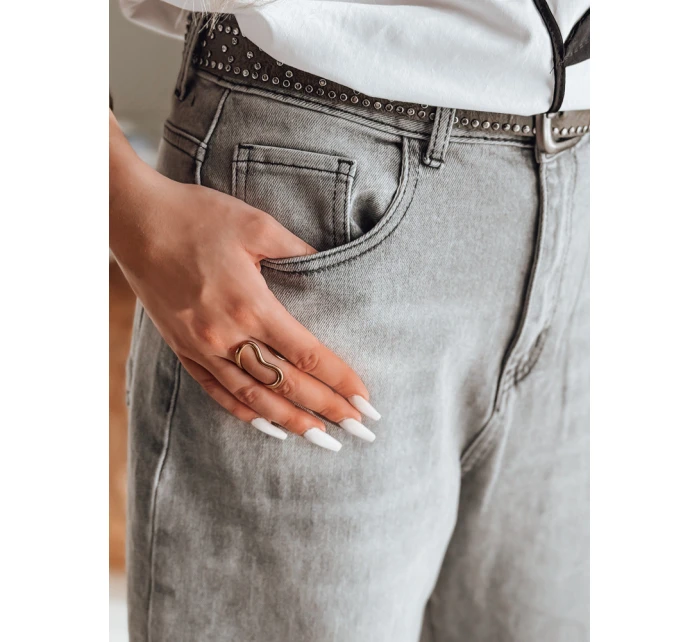 Dámské džínové kalhoty  šedá Dstreet model 21985597 - FashionStreet