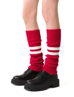 Dámské vlněné návleky model 20477361 Proužky - Steven