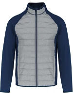 PA 233 Sportovní hybridní strečová bunda marl navy model 22423342 - Kariban ProAct