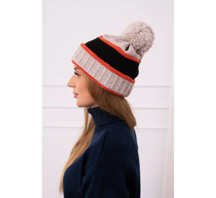 Dámská čepice Kinga K297 model 18751299 - K-Fashion Dámská čepice Kinga K297 model 18751299 - K-Fashion
