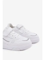 Dětské tenisky na suchý zip Big Star model 21706408 Bílé - Big Star Shoes